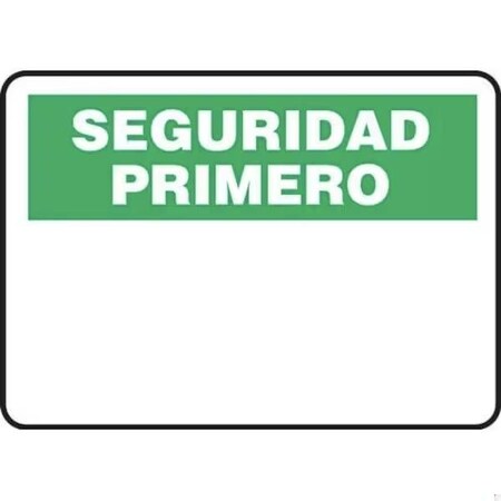 Accuform 14 in W, 10 in H, Dura-Plastic SHMRBH969XT